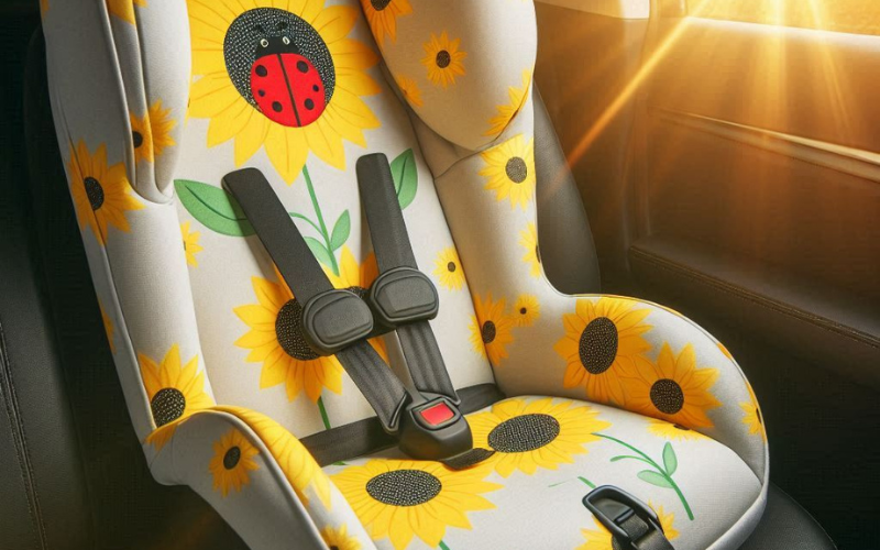 Sunflower Seat Covers (Front and Back)