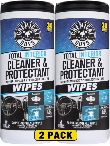 Chemical Guys Total Interior Cleaner & Protectant Wipes
