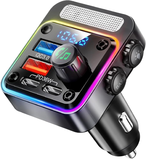 Best Wireless Bluetooth Adapter for Car: Easy Streaming and Clear Sound Anywhere You Drive 6 Nulaxy 54W Bluetooth 5.3 Car Adapter