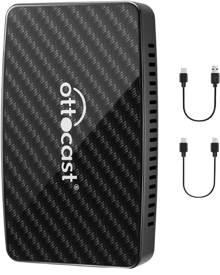 OTTOCAST Play 2 Video Pro – Android Car Play AI Box & Wireless Adapter