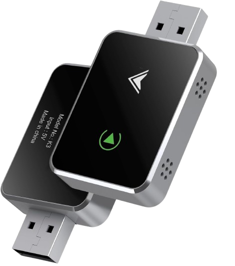 Upgraded 2-in-1 Wireless Car Play & Android Auto Adapter (FOTN K3)