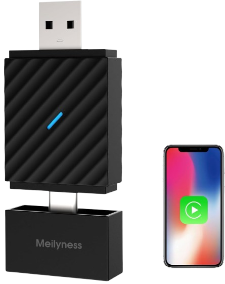 Wireless CarPlay Adapter – Mini Design iOS 10 Compatible