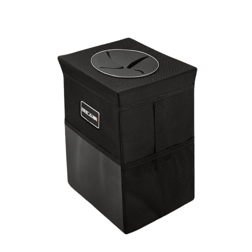 Beicarin XL Car Trash Can with Lid – 2.6 Gal Leak proof Organiser