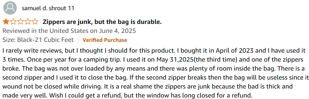 Best Car Roof Storage Bag: Ultimate Buying Guide for Safe & Dry Road Trips 2 Screenshot 2025 06 28 154240