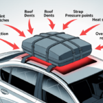 Can rooftop cargo bags damage your car roof