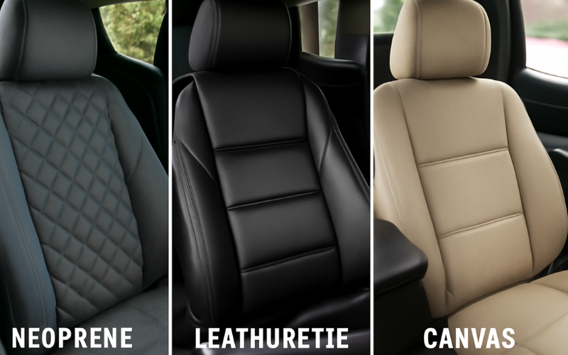 Ultimate Guide to the Best Types of Car Seat Covers (2025) 9 Comparison of Neoprene, Leatherette, and Canvas Car Seat Covers