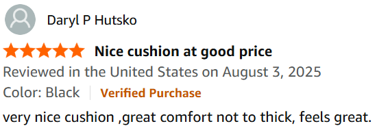 10 Best Car Seat Cushions for Back Pain Relief in 2025: Expert Picks & Buying Guide 15 Screenshot 2025 08 07 134714