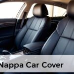 Luxury car interior with the best Nappa car seat covers offering premium comfort and durability
