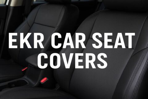 Premium EKR car seat covers designed for comfort, durability, and a sleek interior look.