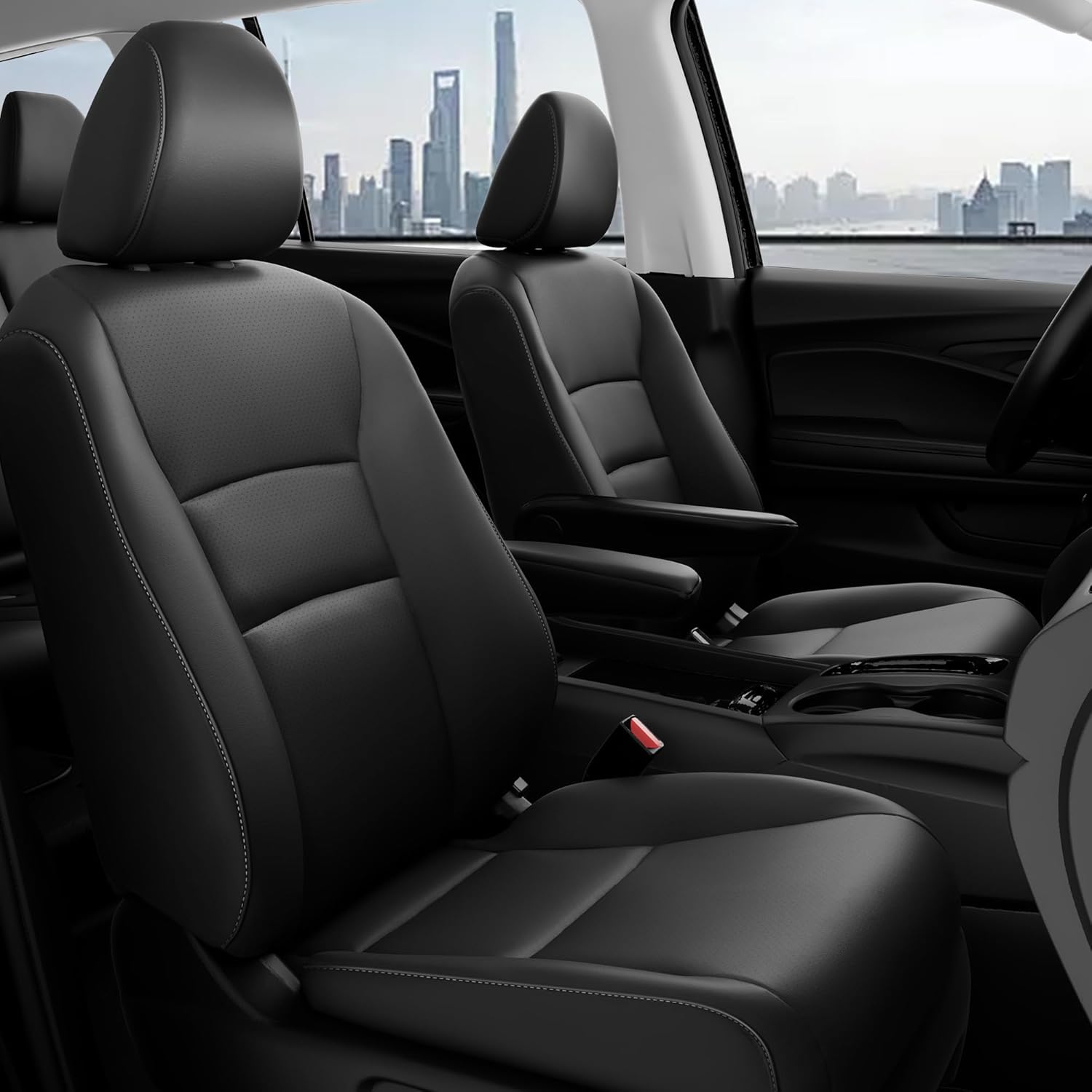 FEINEPRO Honda Pilot 8-Seat Waterproof Seat Covers