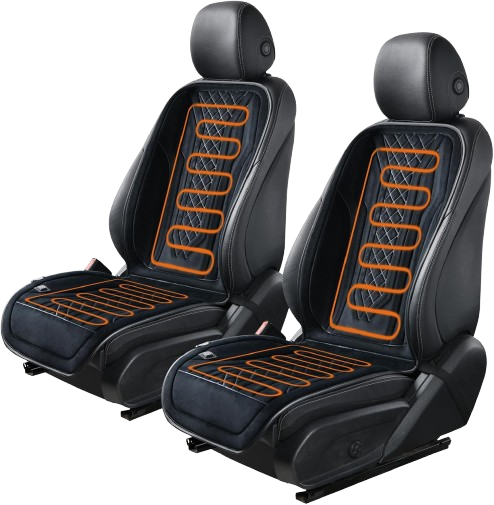 Dyale Velvet Car Seat Cushion (2 Pack)