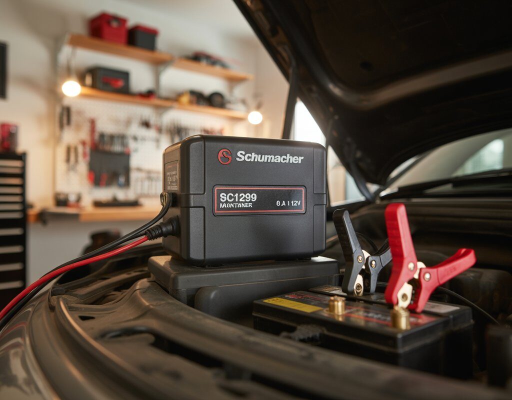 Schumacher SC1299 battery charger and maintainer
