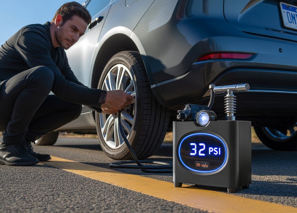  Compact Portable Tire Inflator 