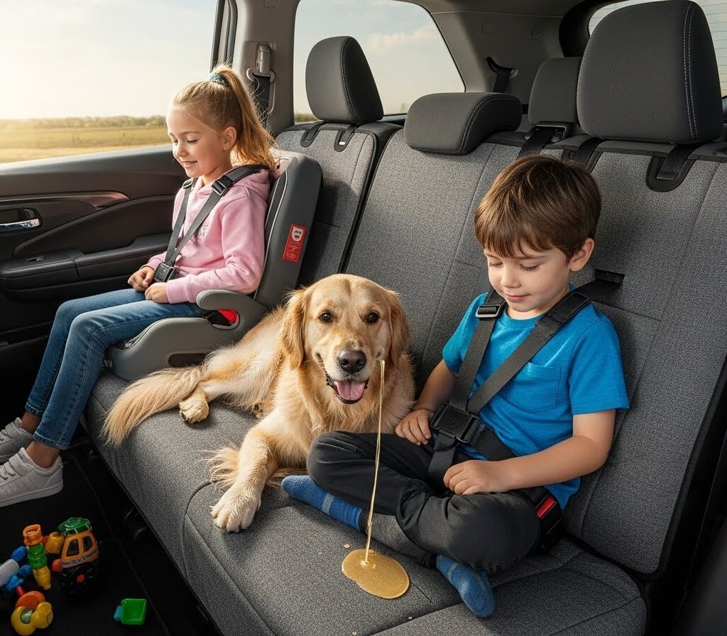 Stain-Resistant Family Car Seat Covers USA