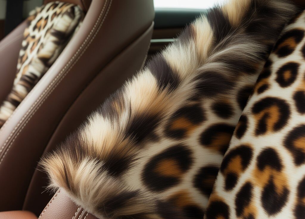 leopard print seat covers