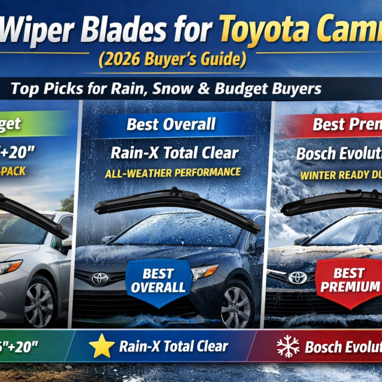 Best Wiper Blades for Toyota Camry
