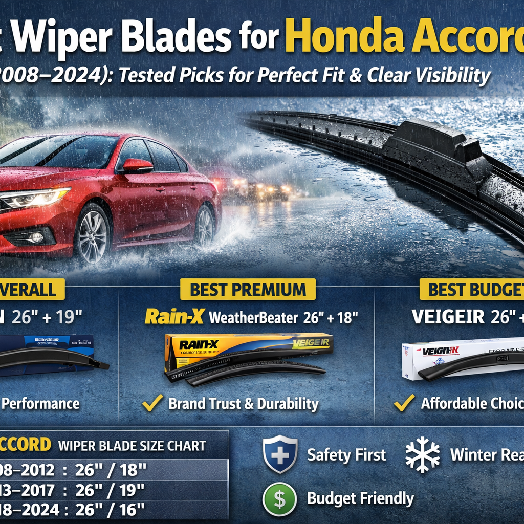 best wiper blades for Honda Accord