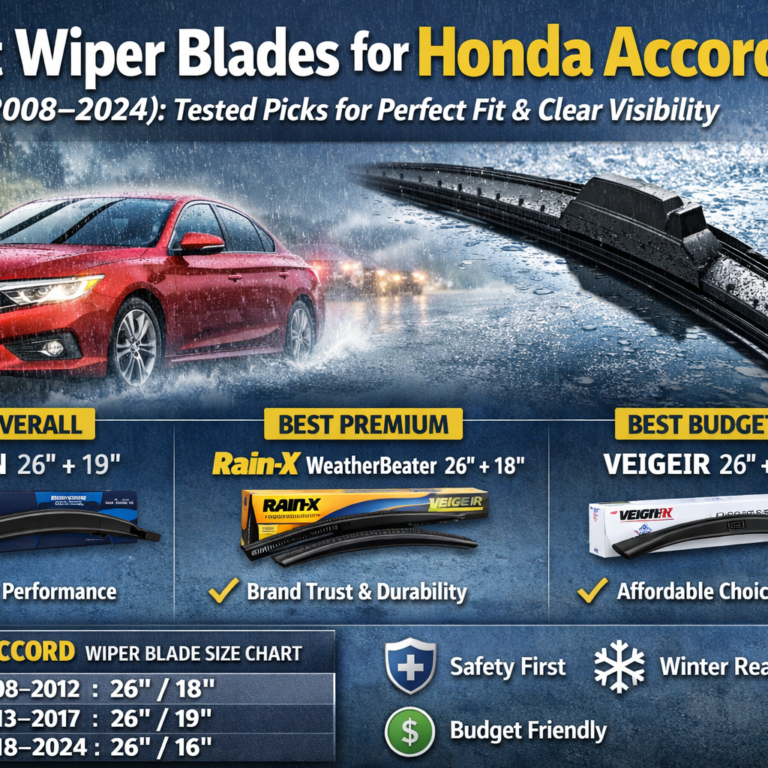 best wiper blades for Honda Accord