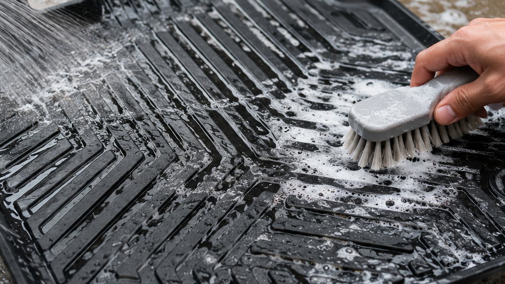 How to Clean TPE Floor Mats 

