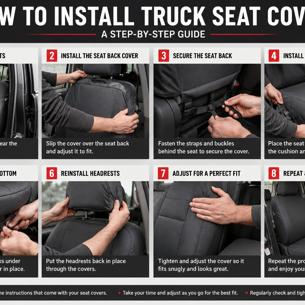 How to Install Truck Seat Covers