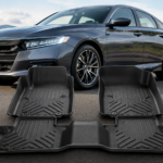 Best Floor Mats for Honda Accord with black all-weather floor liners