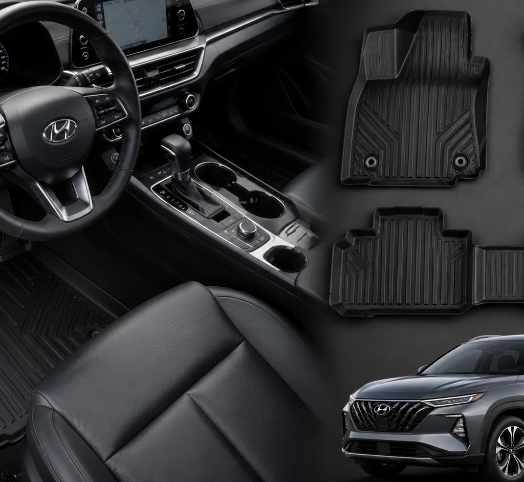 Best Floor Mats for Hyundai featuring custom-fit all-weather floor liners