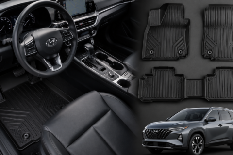 Best Floor Mats for Hyundai featuring custom-fit all-weather floor liners