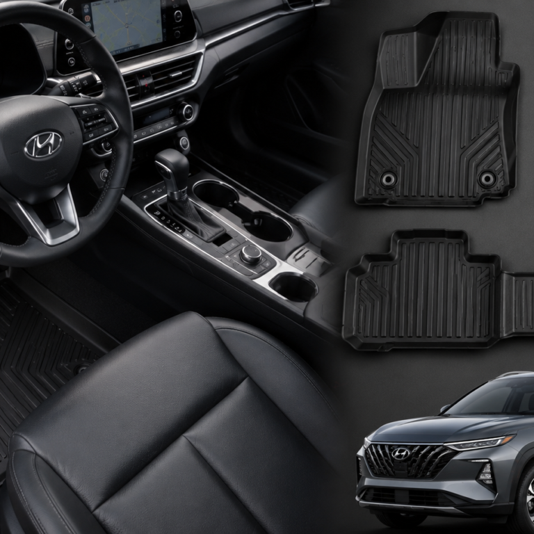 Best Floor Mats for Hyundai featuring custom-fit all-weather floor liners