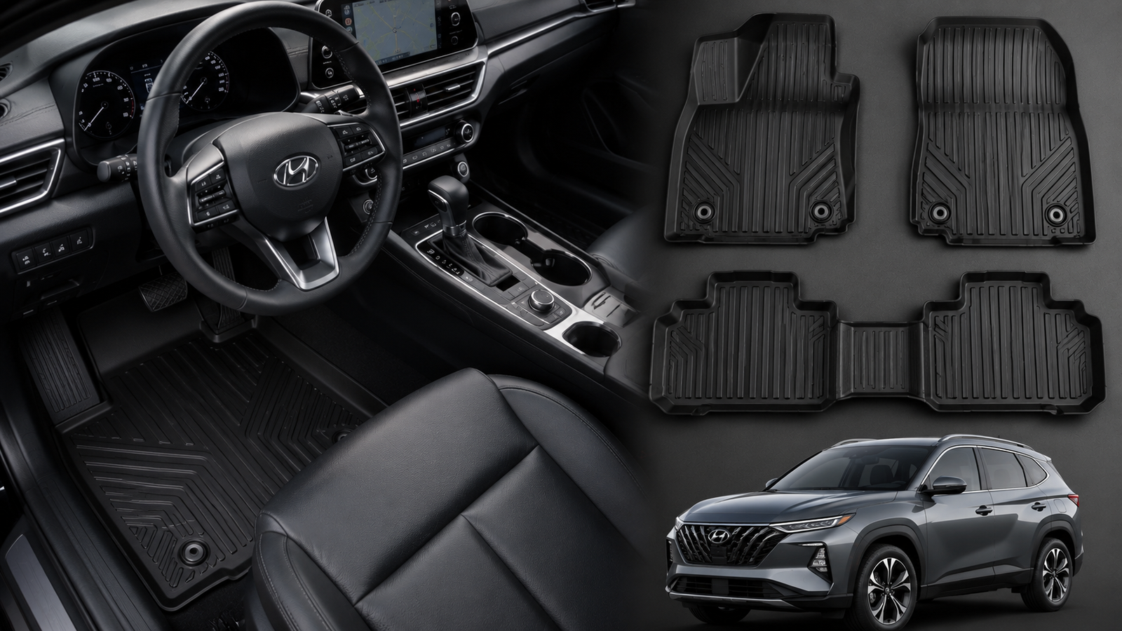 Best Floor Mats for Hyundai: Top Picks by Model (2026) 1 Best Floor Mats for Hyundai featuring custom-fit all-weather floor liners
