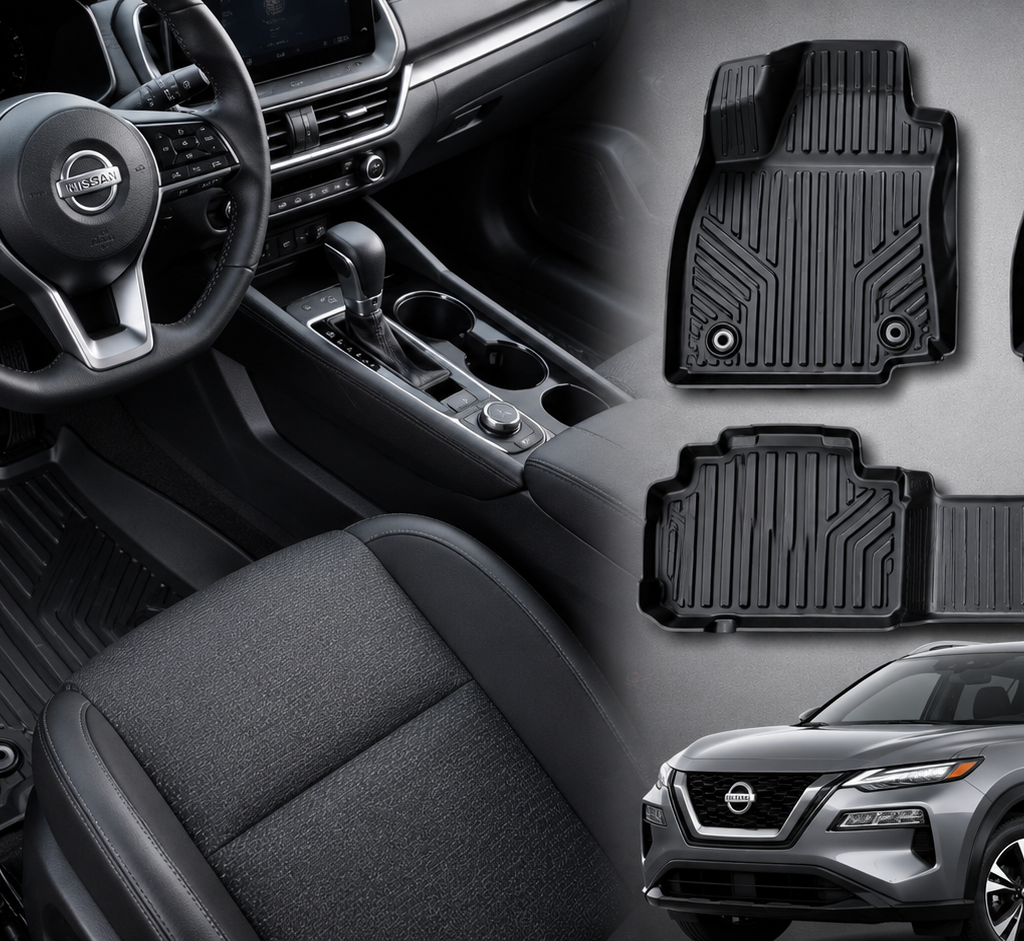Best Floor Mats for Nissan featuring custom-fit all-weather floor liners