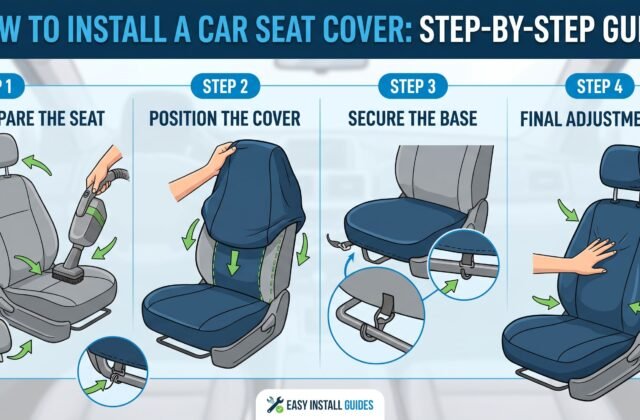 How to Install a Car Seat Cover