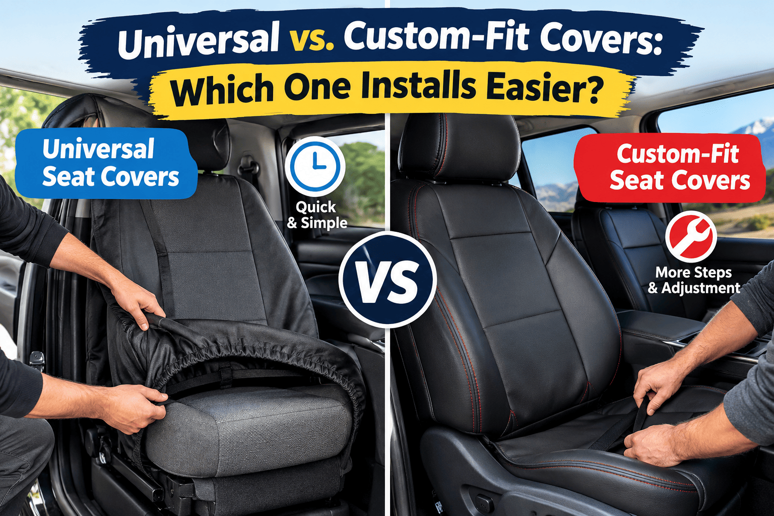 Universal vs. Custom Fit Covers Which One Installs Easier